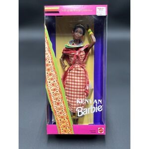 1993 Kenyan Barbie NRFB - Barbies of the World Collection
